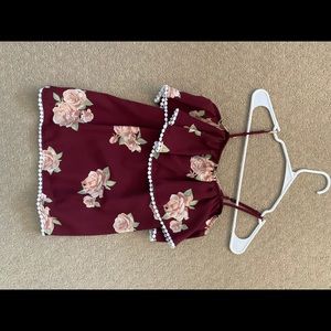 Flower summer shirt